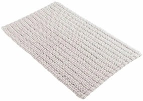 Tappetino per il bagno bianco 50x80 cm Voltis – douceur d'intérieur