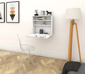 Tavolo da lavoro pieghevole OPTIMUM 60x64 cm bianco