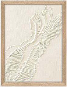 Quadro su tela incorniciato dipinto a mano Beige Heritage