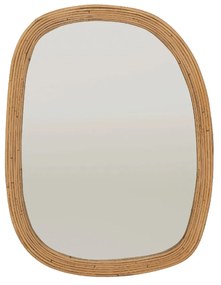 Tikamoon - Specchio in rattan Liam nature 75x55 cm