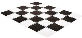 KINDERKRAFT - Puzzle in foam LUNO 30 pezzi nero/bianco