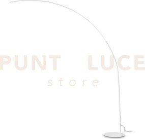 Comet piantana bianca led interruttore touch led 3000k 30w 2950 lm ...