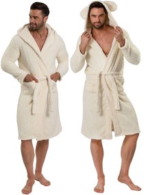 Accappatoio Teddy Ecru Men S/M