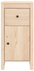 Credenze 2 pz 40x35x80 cm in legno massello di pino