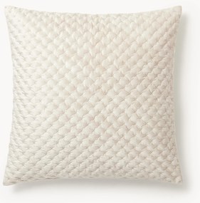 Copricuscino in velluto trapuntato Riko