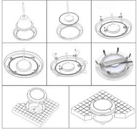 Lampada LED PAR56 Slim 18W 12V AC RGB  Non Richiede Telecomando - Ultrasottile Colore RGB