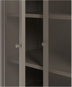 Armadietto grigio in metallo 70x100x40 cm Fayna – Marckeric