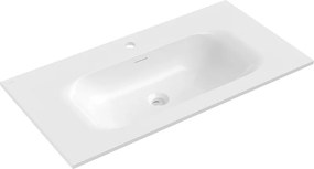 Mexen Vela lavabo da incasso 91 x 46,5 cm, bianco lucido - 25239000