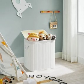 Cesto per la biancheria GUS bianco