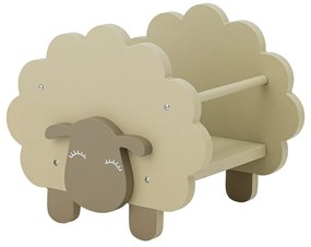 Libreria per bambini beige 30,5x30x35 cm Dolly - Bloomingville Mini