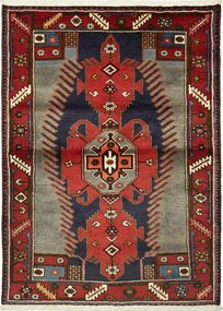 Hamedan Tappeto 150 x 110 (Iran) Annodato A Mano