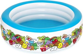 Piscina Gonfiabile per Bambini Bestway Animali Colorati 193x53 cm