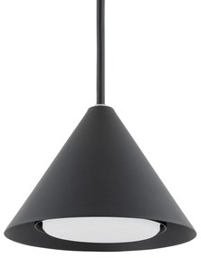 Sospensione Minimal Skadi 3 Luci In Acciaio Nero