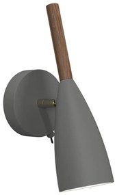 DFTP by Nordlux - Faretto da parete PURE 1xGU10/8W/230V grigio