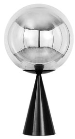 Tom Dixon - Globe Fat Lampada da Tavolo Silver Tom Dixon