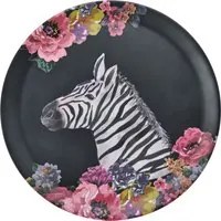Vassoio rotondo zebra Wild at heart melammina Mikasa