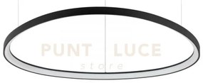 Gemini sospensione led 78 w on-off 8700 lm 3000 k bianco 99,5cm