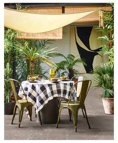 Sedie da pranzo in metallo verde in set di 2 Afternoon - vtwonen