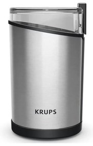 Krups - Macinacaffè elettrico in grani 85g FAST-TOUCH 200W/230V cromo