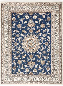 Nain Tappeto persiano 200 x 150 Blu (Iran) Annodato A Mano