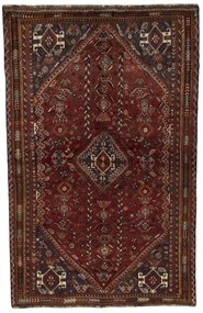 Shiraz Tappeto 170 x 270 Rosso (Iran) Annodato A Mano