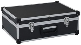 Valigetta Per Attrezzi 46x33x16 Cm Nera İn Alluminio /