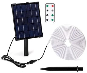 Aigostar - LED Striscia solare dimmerabile LED/5W/3,2V 5 m 6500K IP65 + +TC