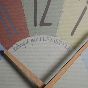 Orologio da parete colorato con un diametro di 30 cm