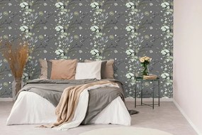 Carta da parati – Fiori di campo di notte