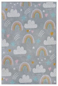 Tappeto grigio per bambini 160x235 cm Rainbow - Hanse Home