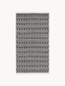 Tappeto da interno-esterno tessuto a mano con motivo geometrico Rune