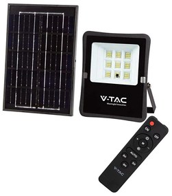 Faro solare LED esterno 6W 3,2V 6400K IP65