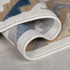 Passatoia da esterno color crema 80x230 cm Zion Natural - Flair Rugs