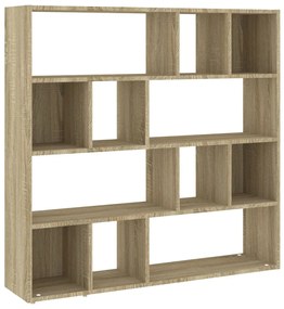 Libreria/Divisorio Rovere Sonoma 105x24x102 cm