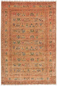 Samarkand Tappeto orientale 240 x 160 Marrone (Pakistan) Annodato A Mano