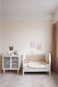 Set copripiumino e federa da bambini beige in cotone organico per culla 70x100 cm Augusta – Cam Cam Copenhagen