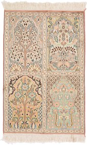 Cashmere Silk Tappeto orientale 100x60 (Indian) Annodato A Mano
