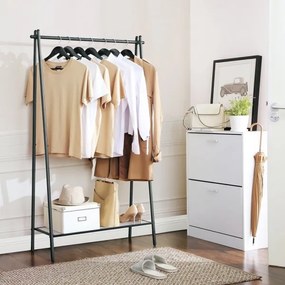 Appendiabiti da terra LINEA nero