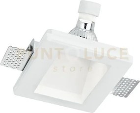 Incasso ghost luce laterale bianco 1 luce attacco gu10 12x12x5,5cm ...