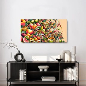 Quadro su tela – Raccolta di frutta