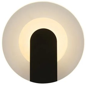 Searchlight 95410BK - Applique da parete LED TARGET/7W/230V, nero