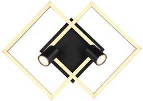 Globo 67308-36 - Plafoniera LED DANNY 2xLED/18W/230V + 2xGU10/35W/230V