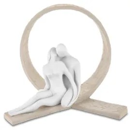 BONGELLI PREZIOSI statua coppia amore con arco d. 15