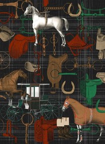Mindthegap Carta da parati The Jockey - Multicoloured