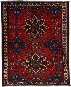 Sirjan Tappeto 180 x 220 Rosso (Iran) Annodato A Mano