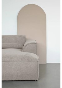 Divano angolare componibile beige (con penisola a sinistra/a forma di "U") Flex Felix – Miuform