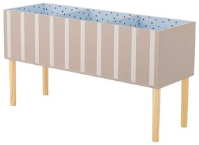 Libreria per bambini beige 90x50x30 cm Salam – Bloomingville Mini