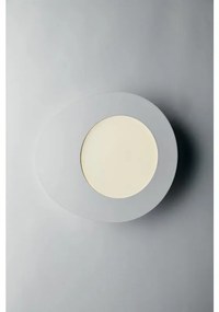 Plafoniera LED neoclassico Dalia, bianco 27x cm, luce naturale, 1600 LM