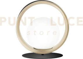 Lampadario a sospensione sonetto nera e oro 1 luce attacco g9 24x24...