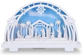 Brilagi - Decorazione natalizia LED presepe LED/2xAA